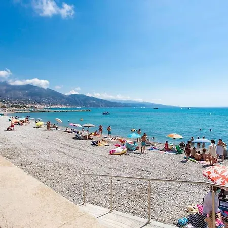 La Perle 2 P Terrasse Vue Mer 1Min Plage Clim Roquebrune-Cap-Martin Exterior photo