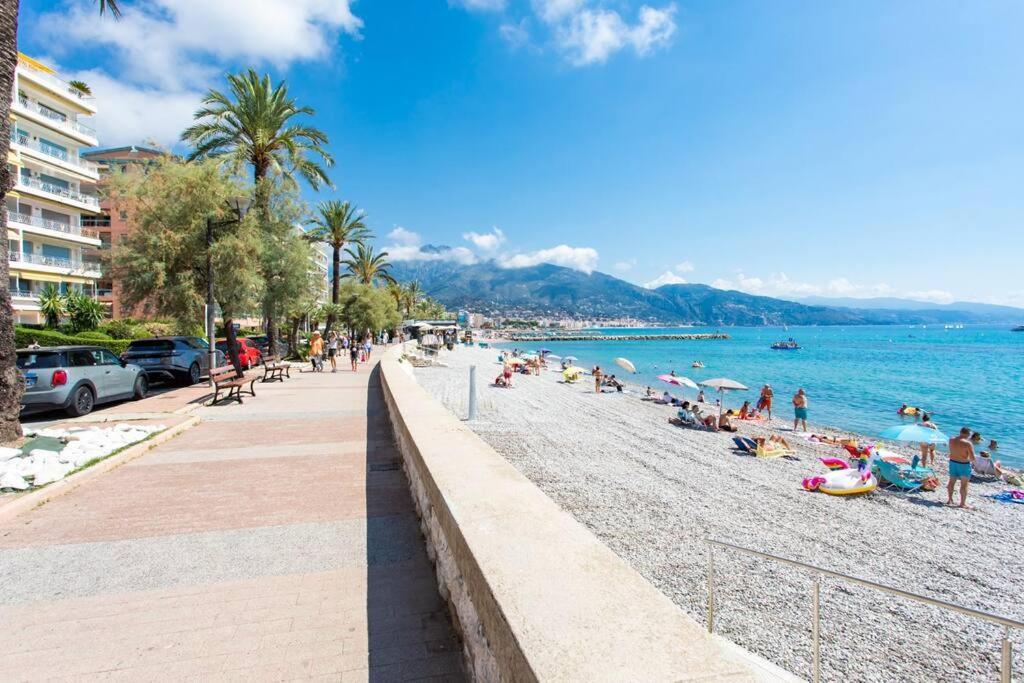 La Perle 2 P Terrasse Vue 1min Clim Apartment Roquebrune-Cap-Martin