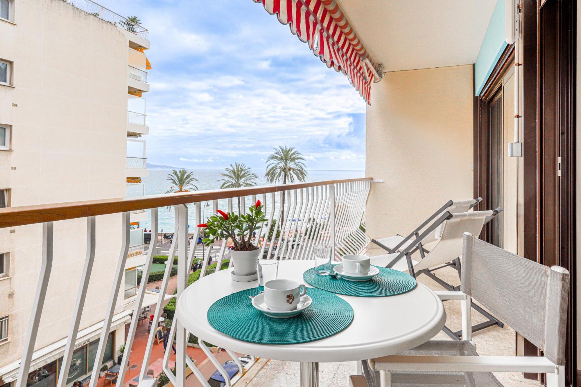 Apartment La Perle 2 P Terrasse Vue 1min Clim *